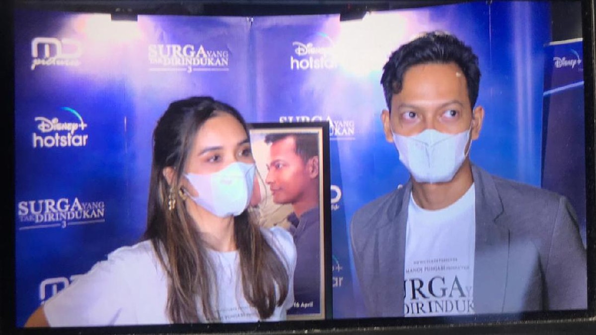 Berikut adalah potret suasana saat rilis film 'Surga Yang Tak Dirindukan 3' dengan pemain baru&excl;