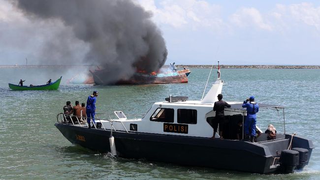 Kronologi Australia Bakar Tiga Kapal Ikan Indonesia