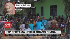 VIDEO: KTP Pertama untuk Orang Rimba