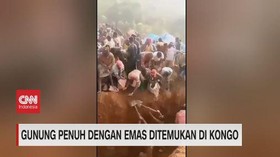 VIDEO: Gunung Penuh Emas Ditemukan di Kongo