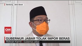 VIDEO: Ridwan Kamil Tolak Impor Beras