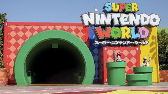 Super Nintendo World bisa dikunjungi dari Universal Studios Jepang.