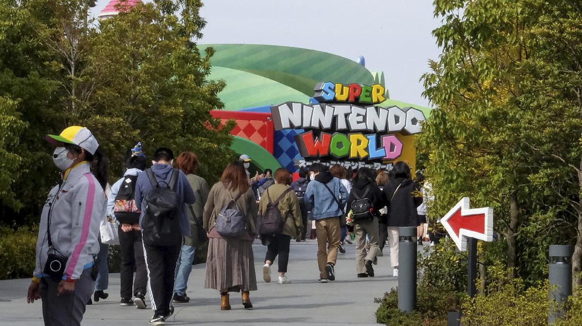 FOTO: Keseruan Bermain di Taman Hiburan Super Nintendo World