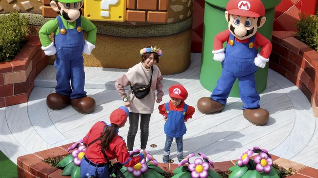 FOTO: Keseruan Bermain di Taman Hiburan Super Nintendo World