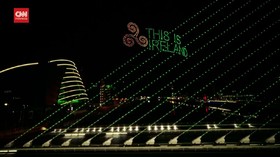 VIDEO: 500 Drone Hiasi Langit Dublin