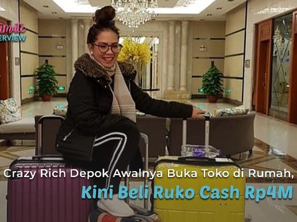 Olla Crazy Rich Depok Awalnya Buka Toko di Rumah, Kini Beli Ruko Cash Rp4 M
