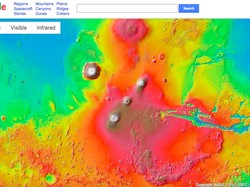 Jalan-jalan ke Mars Pakai Google Maps, Bisa!