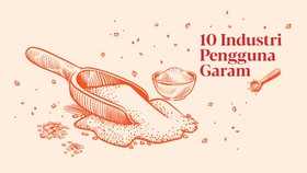 INFOGRAFIS: 10 Industri Pengguna Garam