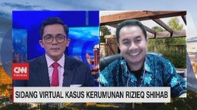 VIDEO: Sidang Virtual Kasus Kerumunan Rizieq Shihab