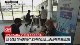 VIDEO: Uji Coba Genose Untuk Pengguna Jasa Penerbangan