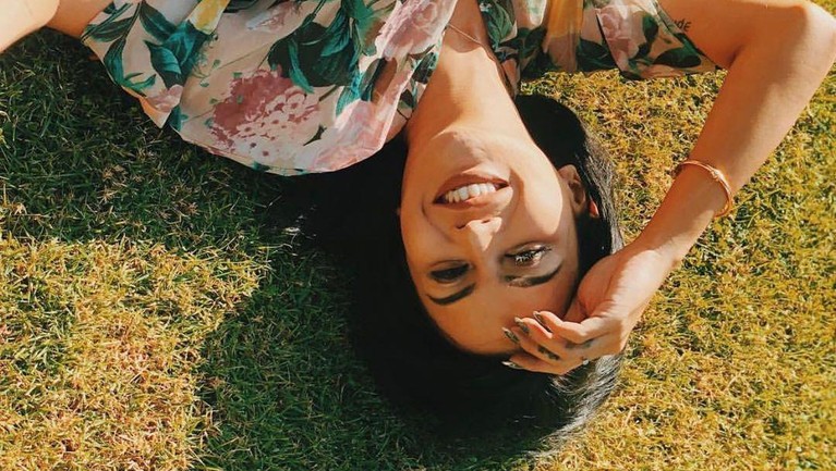 Berikut penampakan Anggita Sari setelah memutuskan lepas hijab!