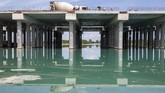 FOTO: Pembangunan Tol Palembang-Prabumulih Capai 30,4 Persen Progres pembangunan Jalan Tol Palembang-Muaraenim ruas Indralaya-Prabumulih sudah mencapai 30,4 persen dan ditargetkan rampung pada semester II 2022.