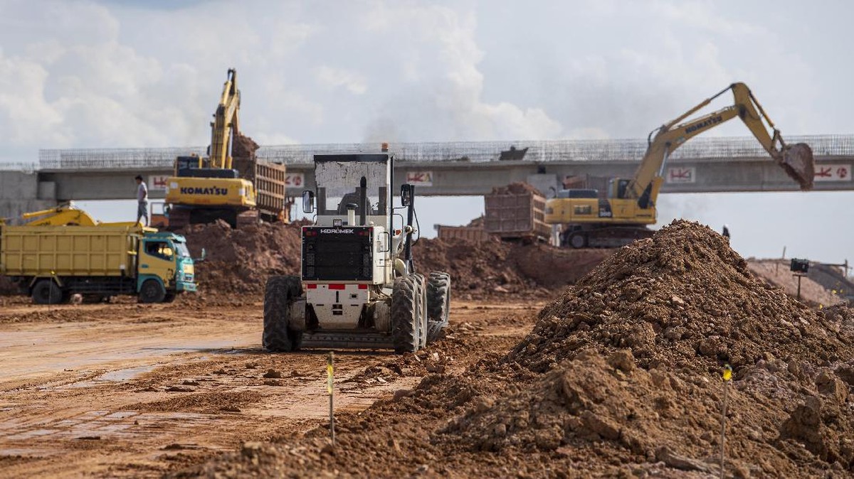FOTO: Pembangunan Tol Palembang-Prabumulih Capai 30,4 Persen