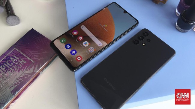 Samsung A32 A32 Enterprise Edition ditujukan untuk perusahaan yang mau memudahkan karyawan bekerja jarak jauh.