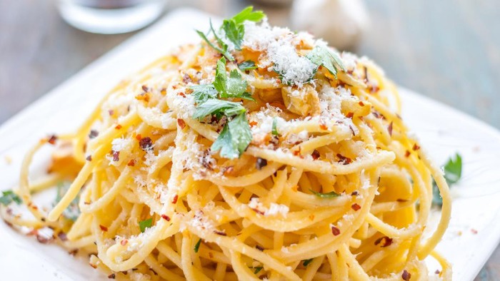 Spaghetti aglio olio