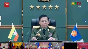 VIDEO: Pemimpin Kudeta Myanmar Muncul di Forum Internasional