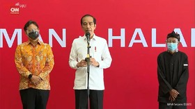 VIDEO: Jokowi Tinjau Vaksinasi Jemaah Haji dan Tokoh Agama