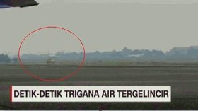 VIDEO: Detik-detik Trigana Air Tergelincir di Halim