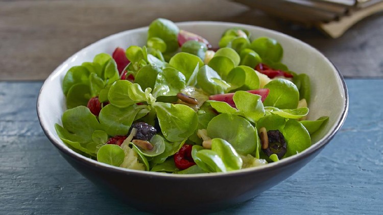 Ilustrasi tanaman hias sebagai makanan