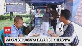 VIDEO: DI Warung Ini bisa Makan Sepuasnya Bayar Seikhlasnya