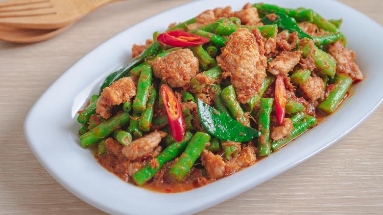 Oseng Pedas Kacang Panjang
