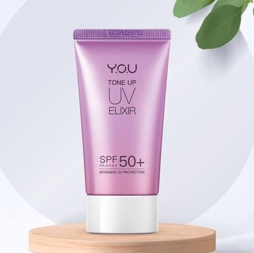 Y.O.U Tone Up Elixir, Lindungi Kulit dari Sinar UV dan Membantu Meratakan Warna Kulit