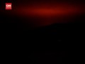 VIDEO: Fenomena Langit Merah Islandia usai Erupsi Gunung Api