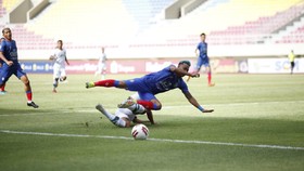 Gol Unik Dendi Santoso Bikin Arema vs Persikabo Imbang