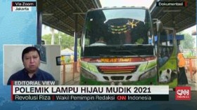 VIDEO: Polemik Lampu Hijau Mudik 2021