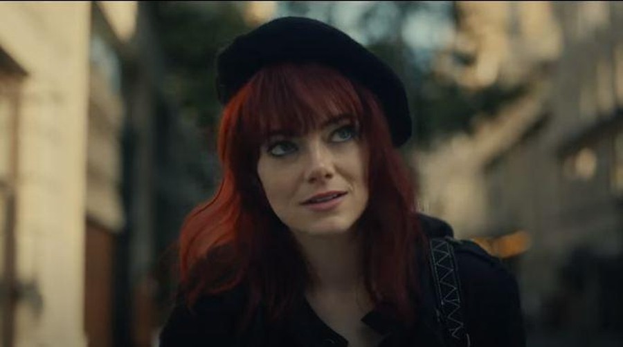 Emma Stone dalam potongan adegan film Cruella