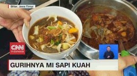 VIDEO: Gurihnya Mi Sapi Kuah