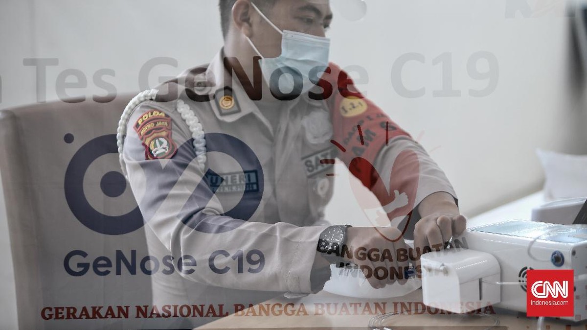 FOTO: Tarif Tes GeNose Naik Jadi Rp30 Ribu di Stasiun Gambir