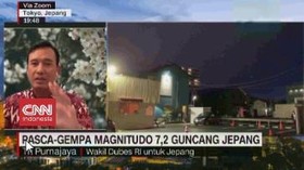 VIDEO: Pasca-Gempa Magnitudo 6,9 yang Mengguncang Jepang