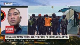 VIDEO: Penangkapan Terduga Teroris di Sumbar dan Jatim