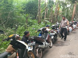Razia Balap Liar di Pandeglang, 62 Motor Diamankan Polisi