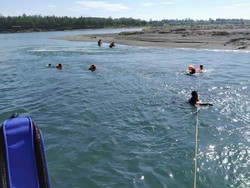Bocah 9 Tahun Hilang Saat Wisata di Muara Sungai Serang Kulon Progo