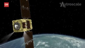 VIDEO: Astroscale Uji Teknologi Pungut Sampah Antariksa