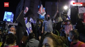 VIDEO: 20 Ribu Pendemo Tolak Netanyahu Jelang Pemilu Israel