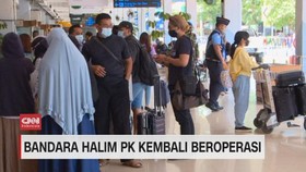 VIDEO: Bandara Halim PK Kembali Beroperasi