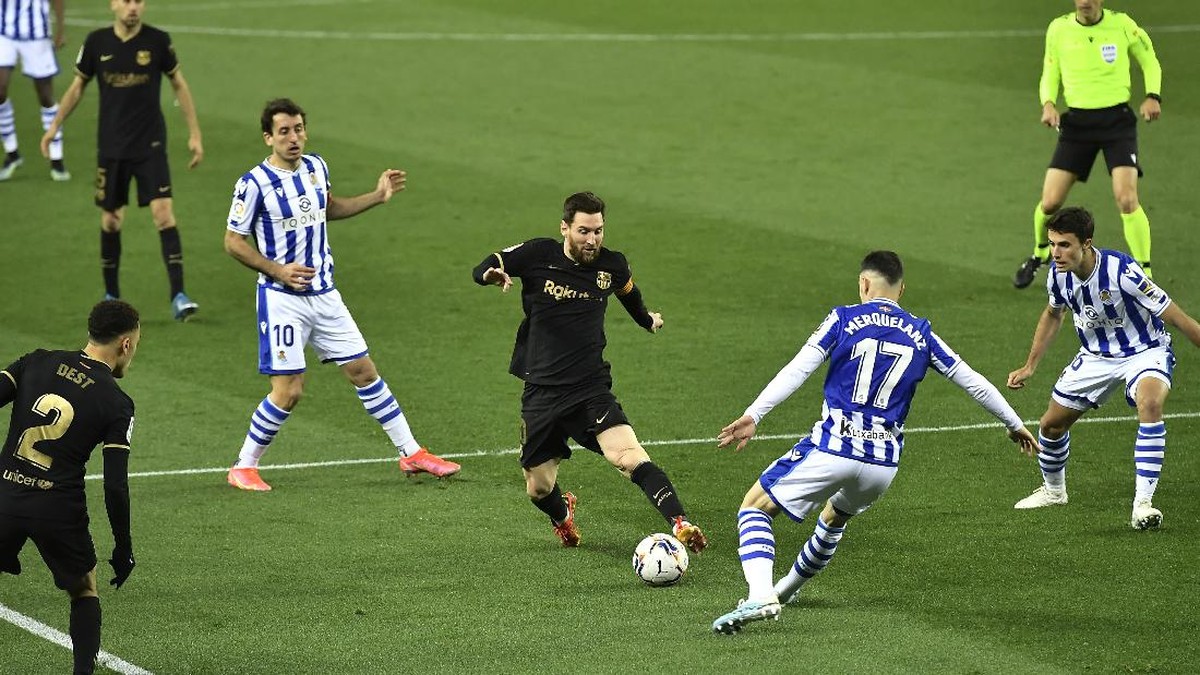 FOTO: Barcelona Mengamuk Cetak 6 Gol