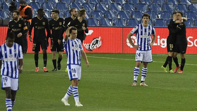 FOTO: Barcelona Mengamuk Cetak 6 Gol