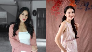 Intip Penampilan Raisa dan Sandra Dewi yang Kenakan Dress Batik Hasil Kolaborasi Disney