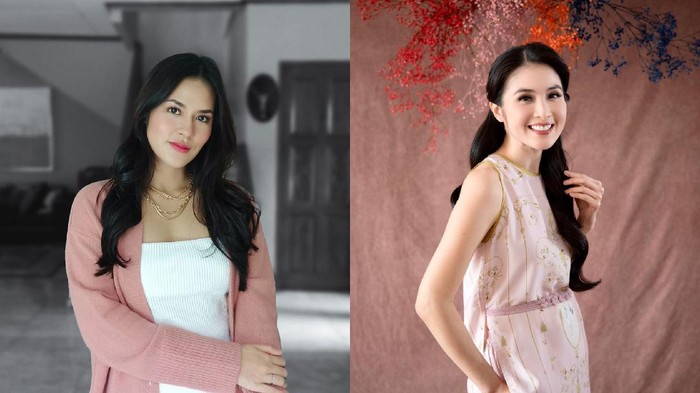Intip Penampilan Raisa dan Sandra Dewi yang Kenakan Dress Batik Hasil Kolaborasi Disney