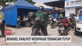 VIDEO: Larangan Knalpot Modifikasi