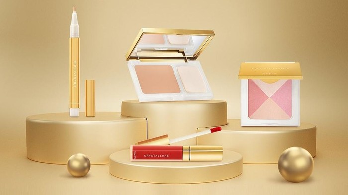 Miliki Kandungan Anti Aging, Intip Koleksi Make Up Baru  Crystallure dari Wardah