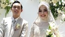 Berikut adalah momen bahagia pernikahan Ikbal Fauzi 'Ikatan Cinta' dengan sang kekasih&period;