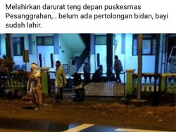 Viral Persalinan di Teras Puskesmas Mojokerto Tanpa Bantuan Nakes