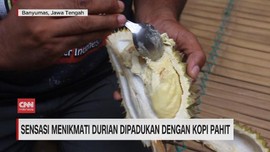 VIDEO: Sensasi Menikmati Durian Dipadukan dengan Kopi Pahit