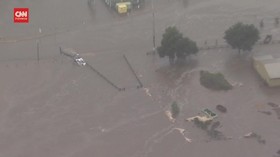 VIDEO: Banjir Parah di Australia, 18 Ribu Orang Dievakuasi