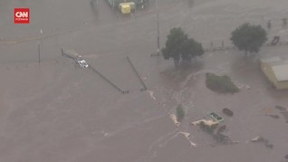 VIDEO: Banjir Parah di Australia, 18 Ribu Orang Dievakuasi